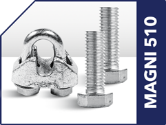 Magni 510 electroplated zinc bolts and fasteners